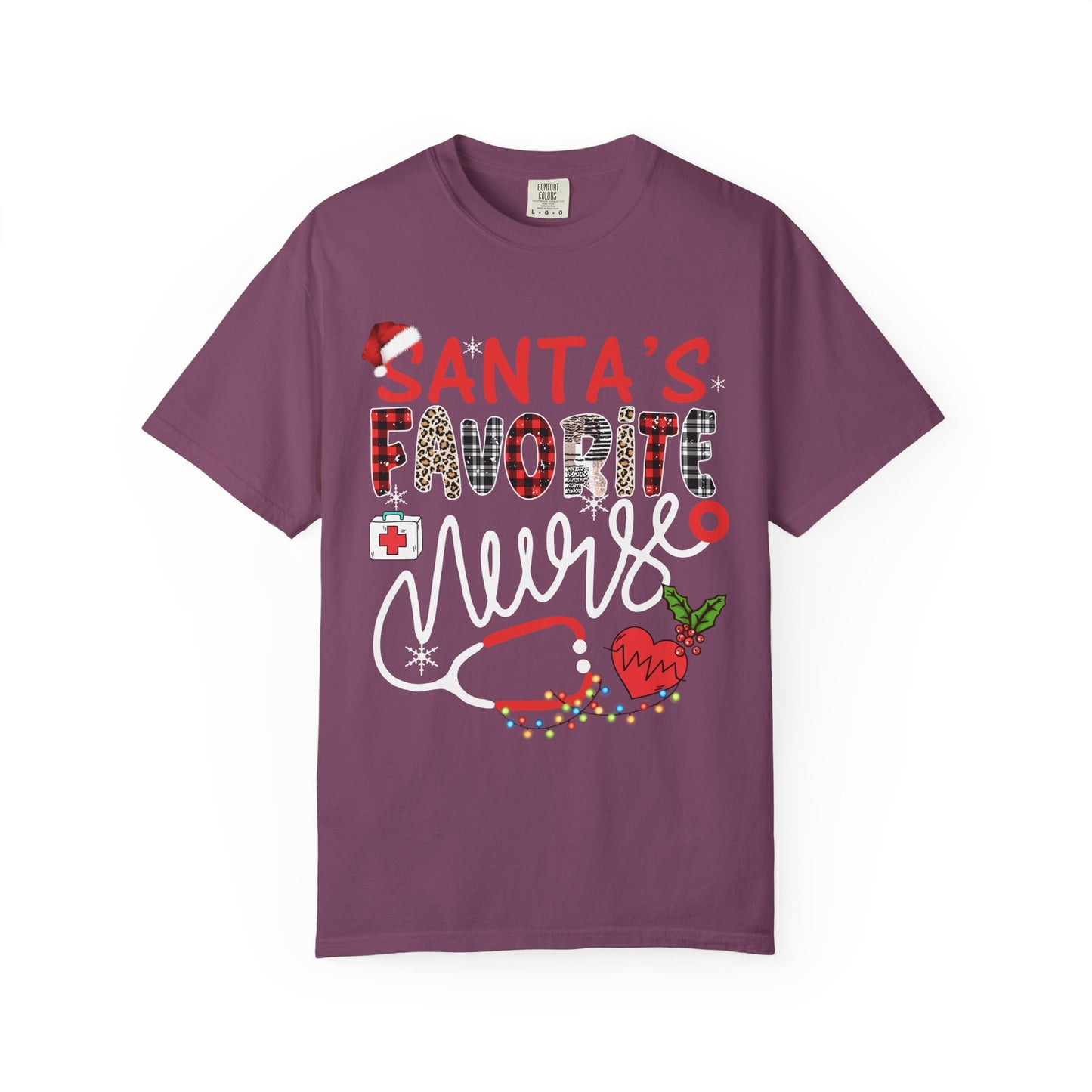 Santa's Favorite Nurse T-shirt