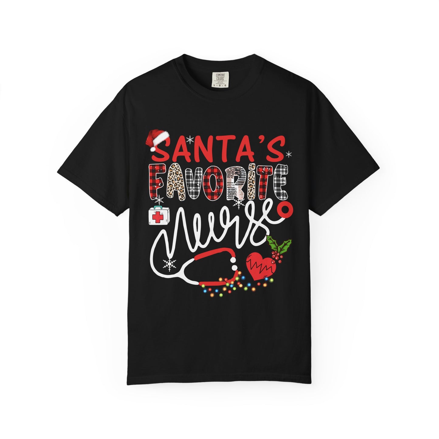 Santa's Favorite Nurse T-shirt
