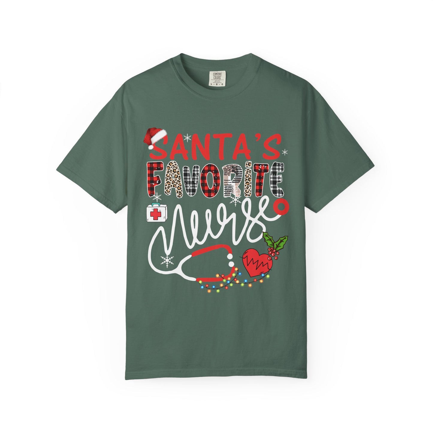 Santa's Favorite Nurse T-shirt