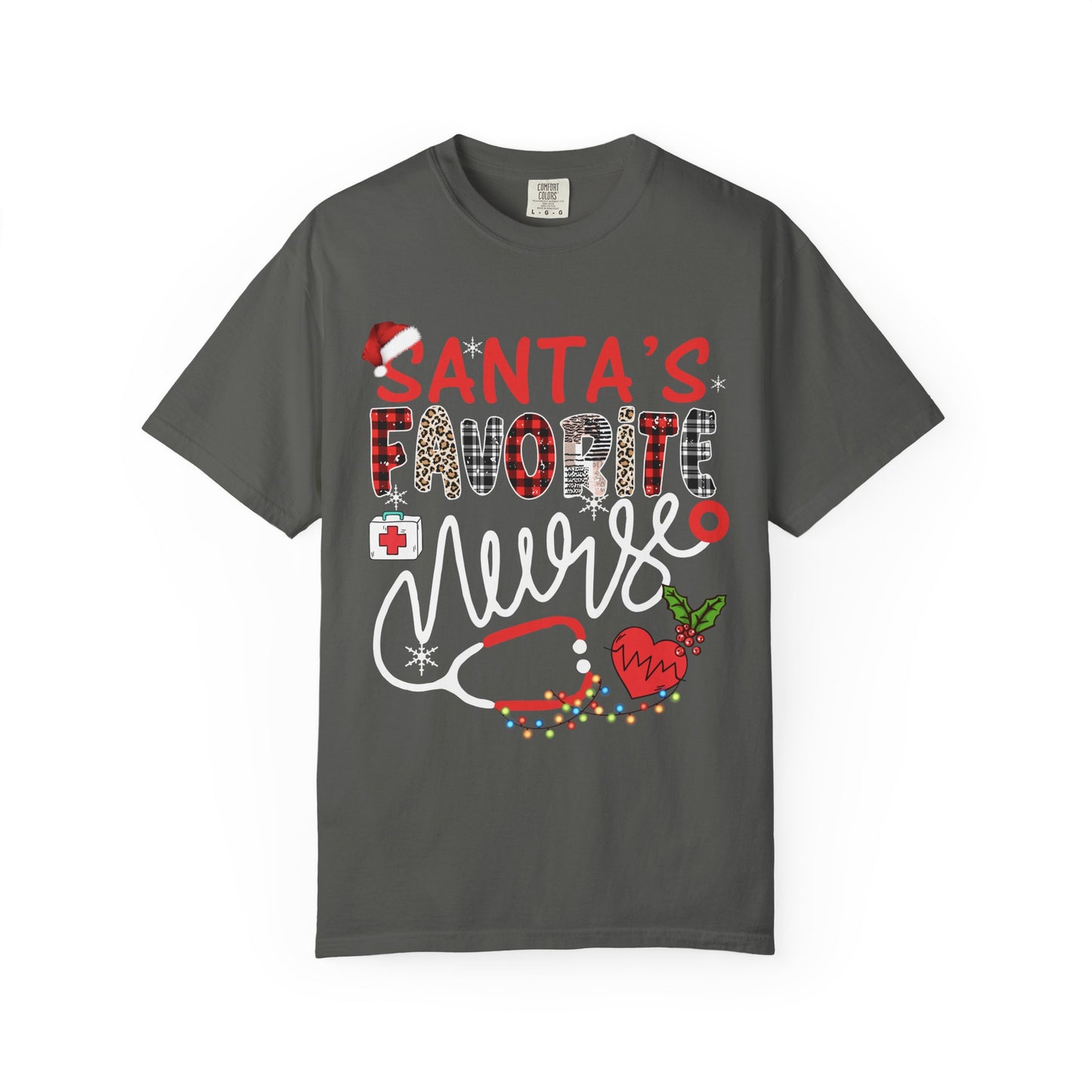 Santa's Favorite Nurse T-shirt