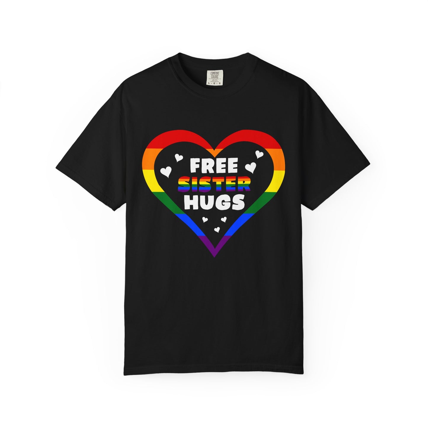 Free Sister Hugs T-shirt