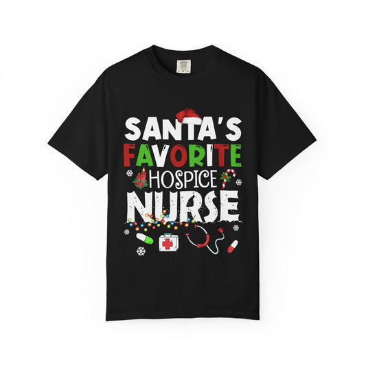 Christmas Hospice Nurse T-shirt